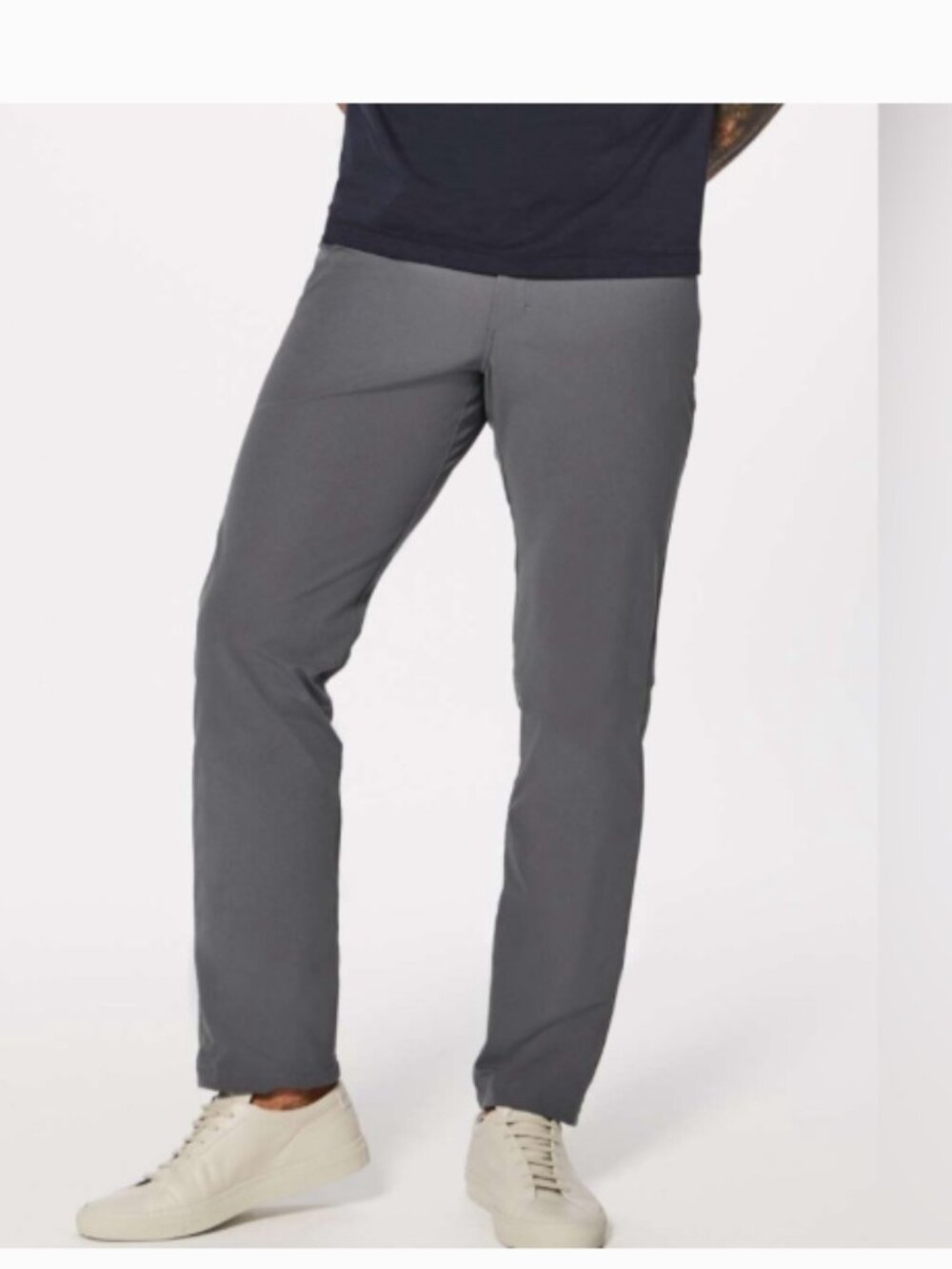 Lululemon Men’s ABC Pant Classic Fit in Fog Horn Grey Size 33